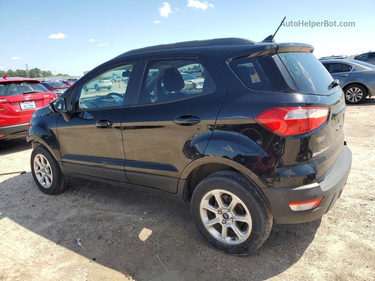 2019 Ford Ecosport Se Black vin: MAJ6S3GL0KC259858