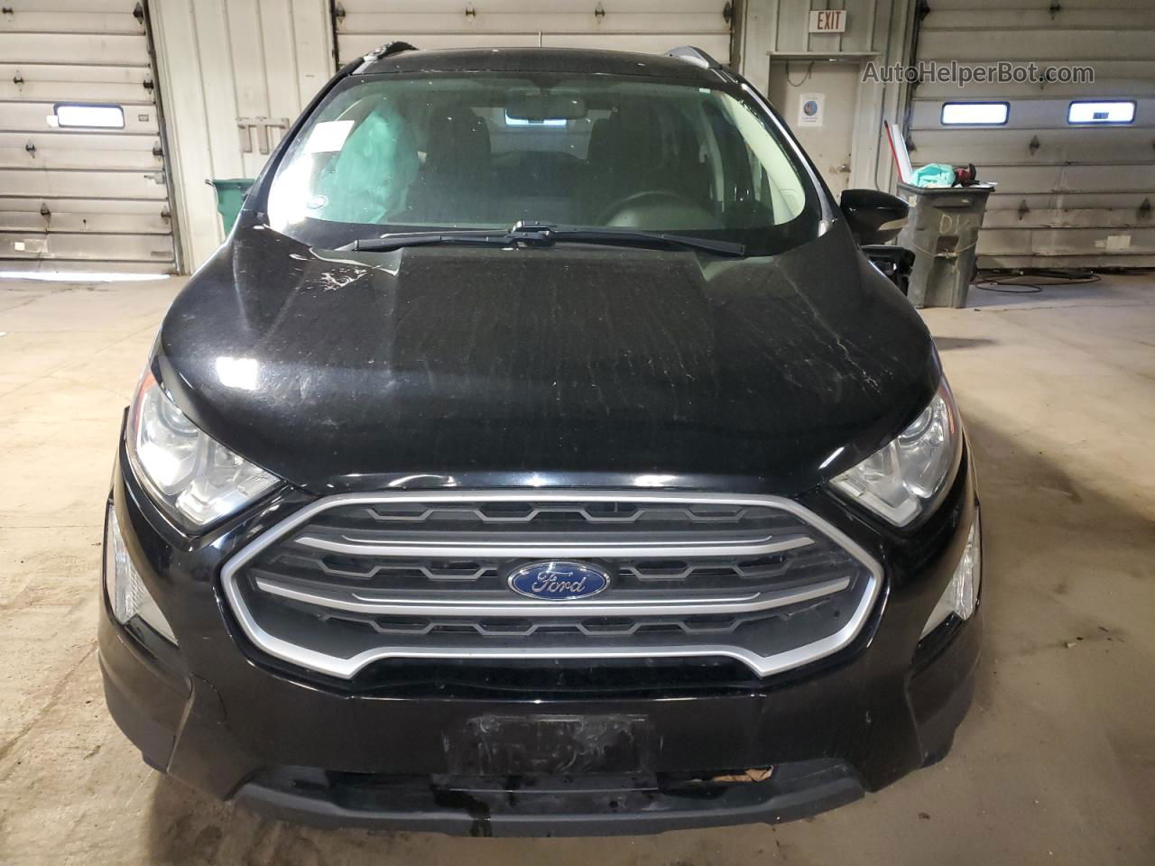 2019 Ford Ecosport Se Black vin: MAJ6S3GL0KC267930