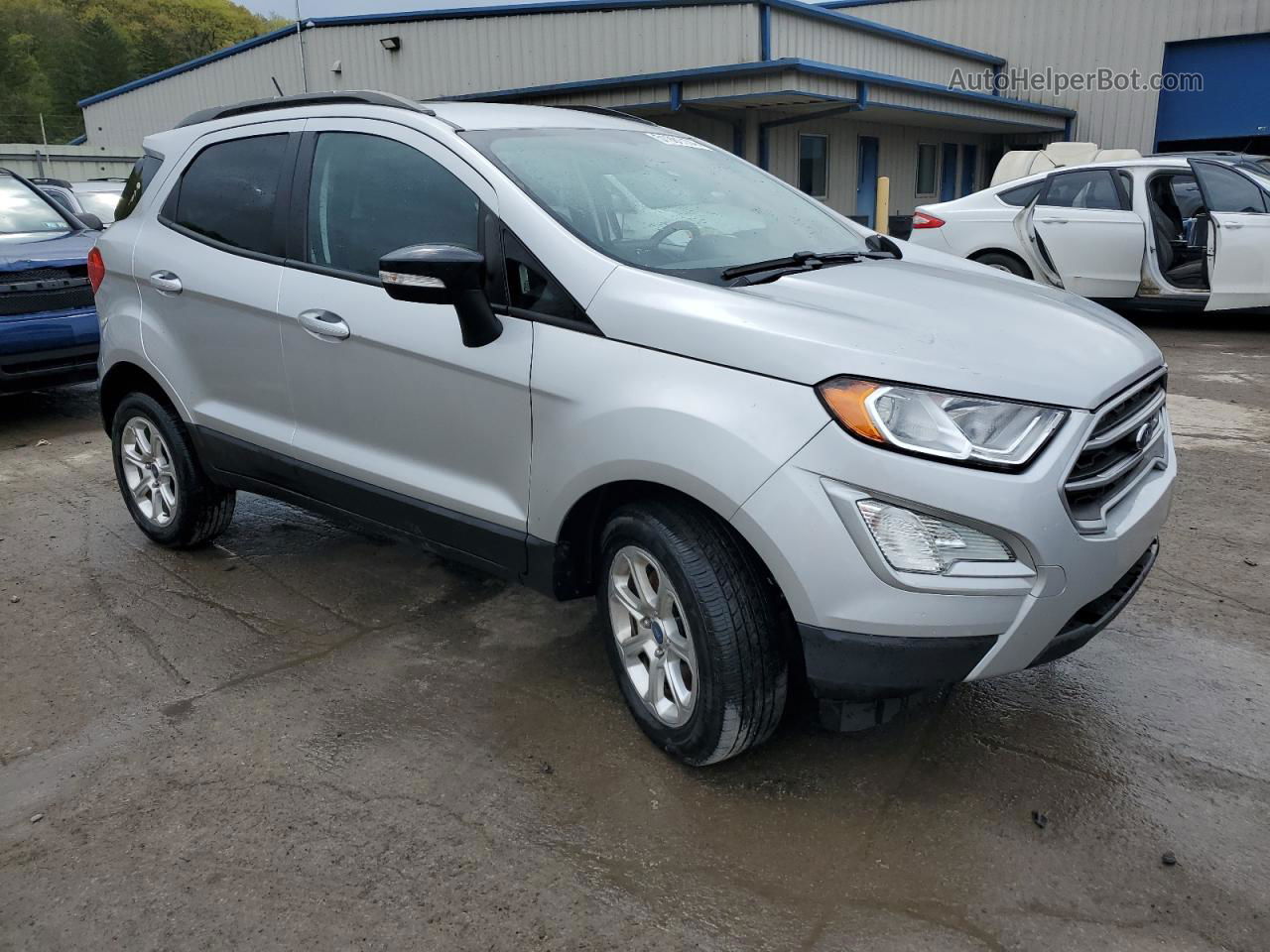 2020 Ford Ecosport Se Silver vin: MAJ6S3GL0LC323611