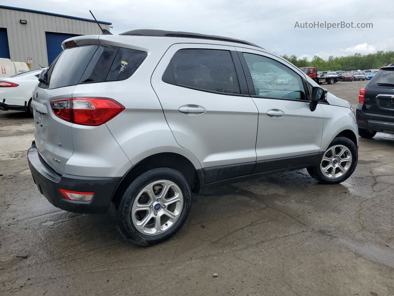 2020 Ford Ecosport Se Silver vin: MAJ6S3GL0LC323611