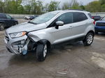 2020 Ford Ecosport Se Silver vin: MAJ6S3GL0LC323611