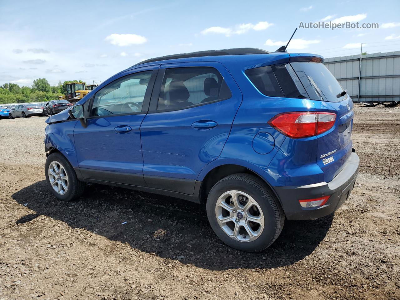 2020 Ford Ecosport Se Blue vin: MAJ6S3GL0LC325231