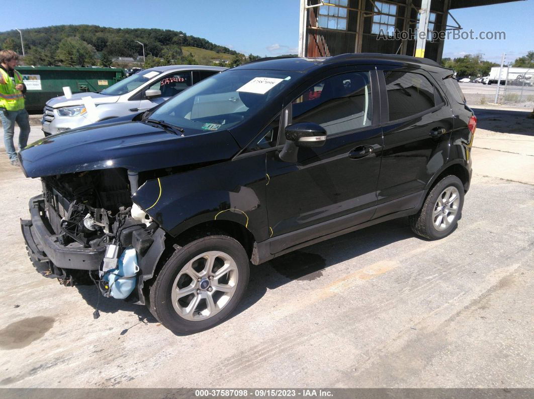 2020 Ford Ecosport Se Black vin: MAJ6S3GL0LC329201