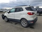 2020 Ford Ecosport Se White vin: MAJ6S3GL0LC332180