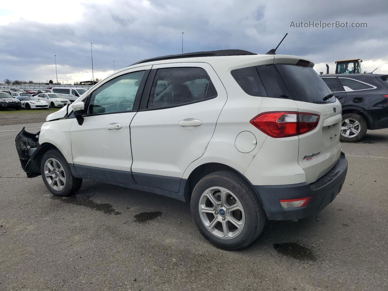 2020 Ford Ecosport Se White vin: MAJ6S3GL0LC332180