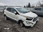 2020 Ford Ecosport Se Белый vin: MAJ6S3GL0LC370072