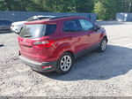 2019 Ford Ecosport Se Red vin: MAJ6S3GL1KC258802