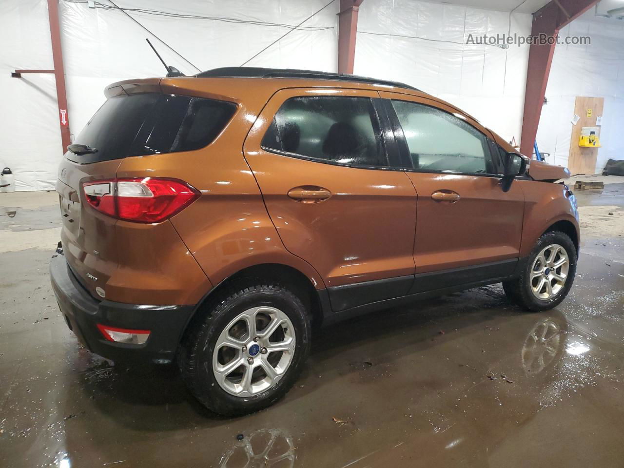 2019 Ford Ecosport Se Orange vin: MAJ6S3GL1KC287068