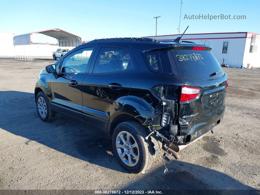 2020 Ford Ecosport Se Black vin: MAJ6S3GL1LC312181