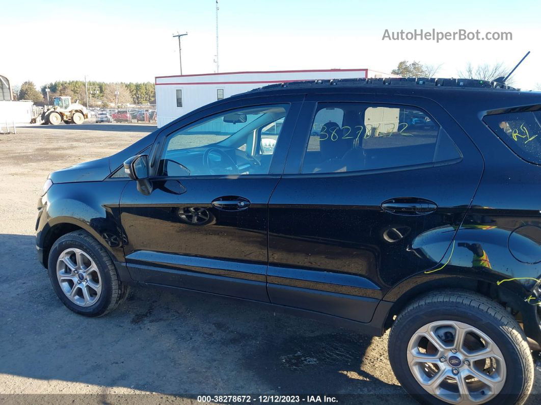 2020 Ford Ecosport Se Black vin: MAJ6S3GL1LC312181