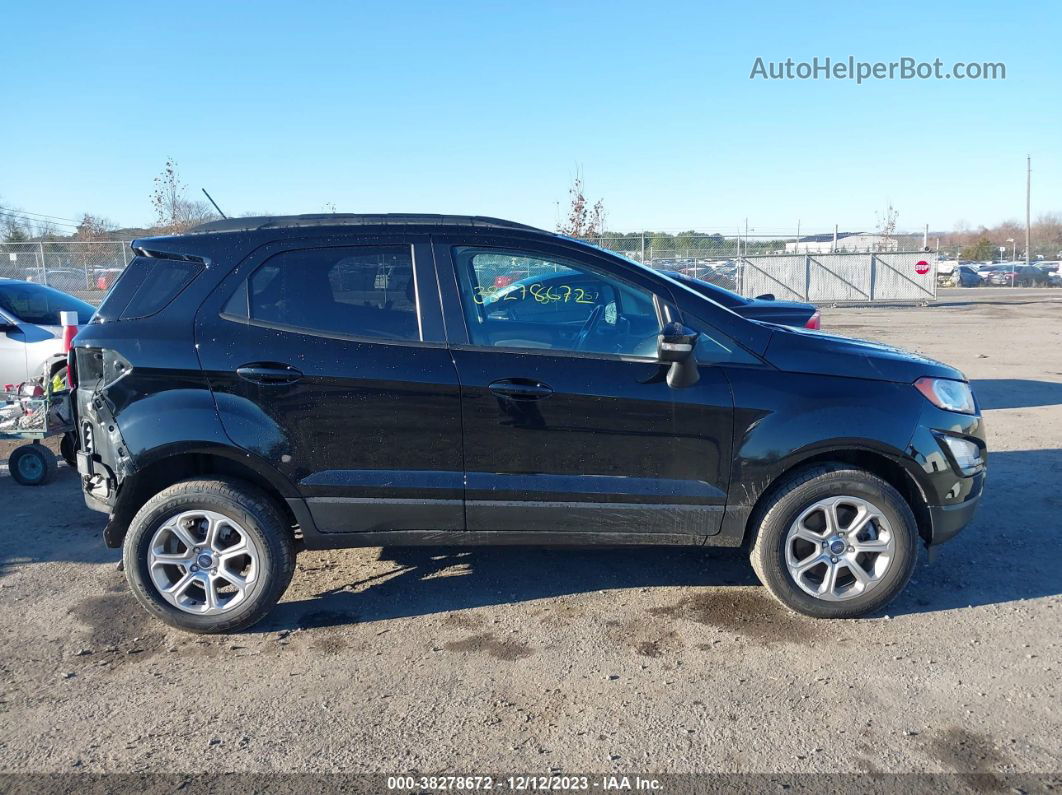 2020 Ford Ecosport Se Black vin: MAJ6S3GL1LC312181