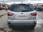 2020 Ford Ecosport Se Silver vin: MAJ6S3GL1LC325156