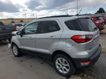 2020 Ford Ecosport Se Silver vin: MAJ6S3GL1LC325156