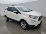 2020 Ford Ecosport Se White vin: MAJ6S3GL1LC332379