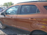 2019 Ford Ecosport Se Orange vin: MAJ6S3GL2KC250255