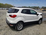 2019 Ford Ecosport Se White vin: MAJ6S3GL2KC258727