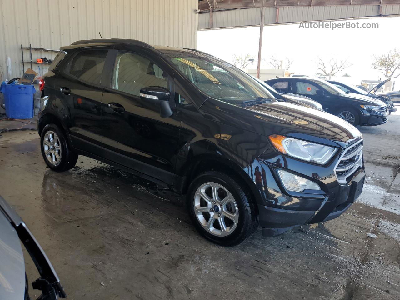 2019 Ford Ecosport Se Black vin: MAJ6S3GL2KC266990