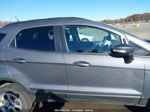 2019 Ford Ecosport Se Gray vin: MAJ6S3GL2KC267010