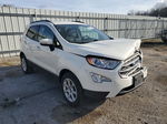 2019 Ford Ecosport Se White vin: MAJ6S3GL2KC269517