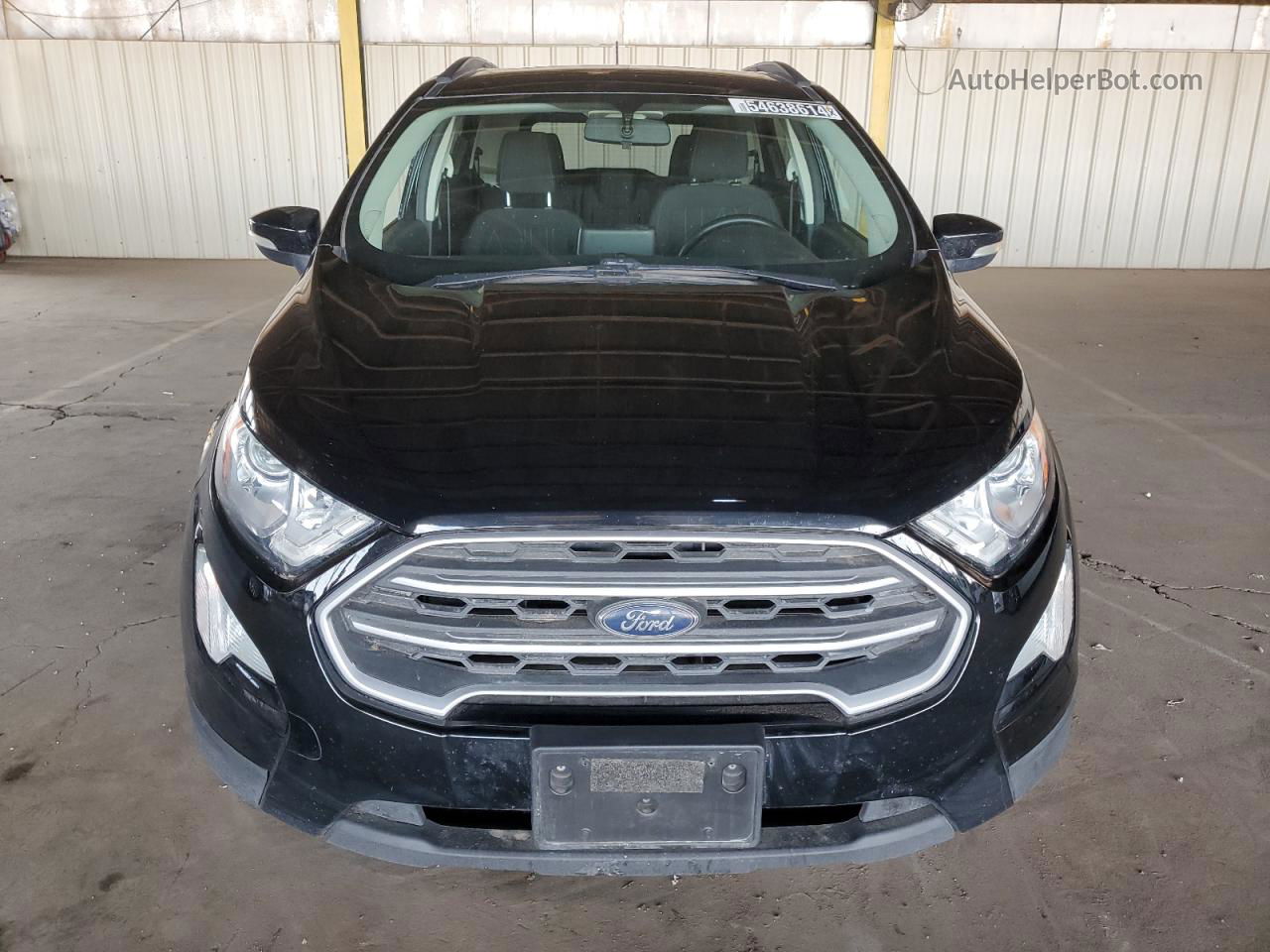 2019 Ford Ecosport Se Black vin: MAJ6S3GL2KC285023