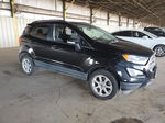 2019 Ford Ecosport Se Black vin: MAJ6S3GL2KC285023