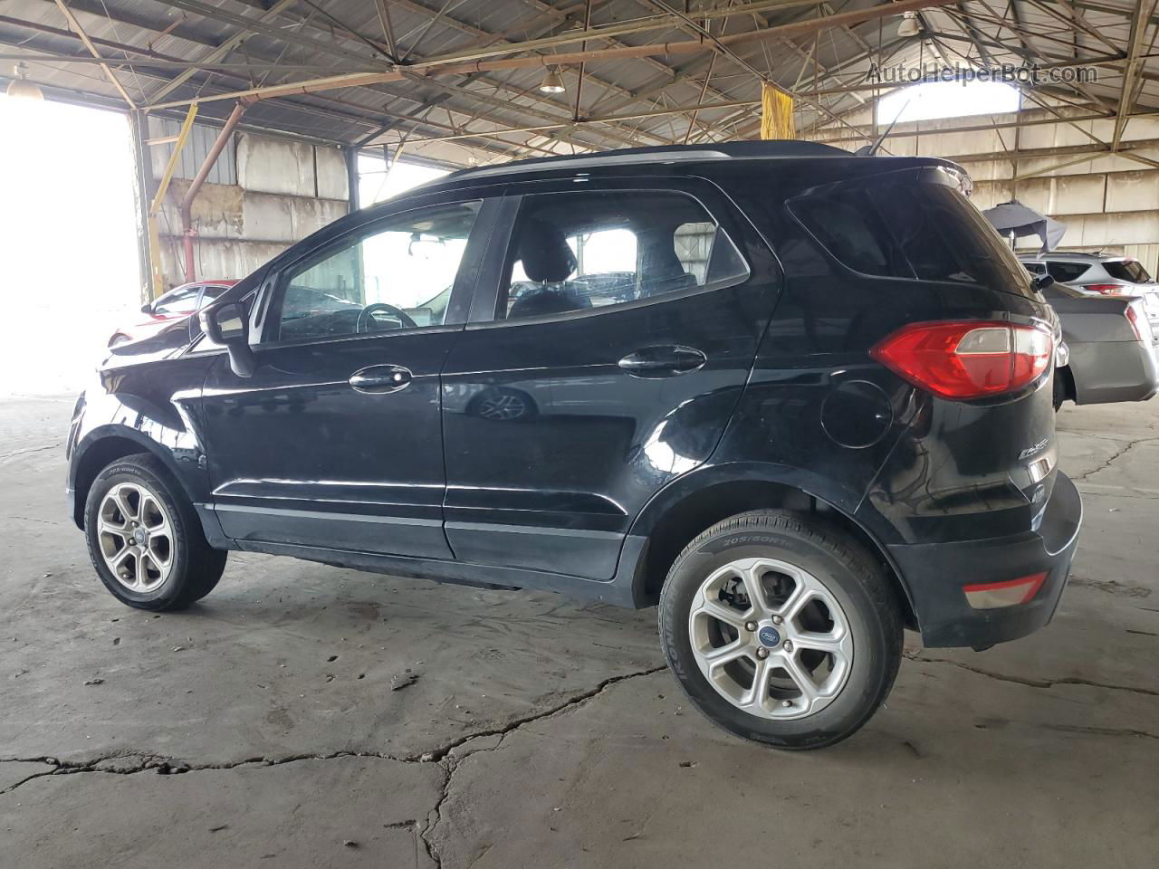 2019 Ford Ecosport Se Black vin: MAJ6S3GL2KC285023