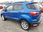 2019 Ford Ecosport Se Blue vin: MAJ6S3GL2KC304671