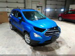 2019 Ford Ecosport Se Blue vin: MAJ6S3GL2KC310213