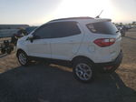 2020 Ford Ecosport Se White vin: MAJ6S3GL2LC362748