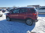 2020 Ford Ecosport Se Red vin: MAJ6S3GL2LC389741