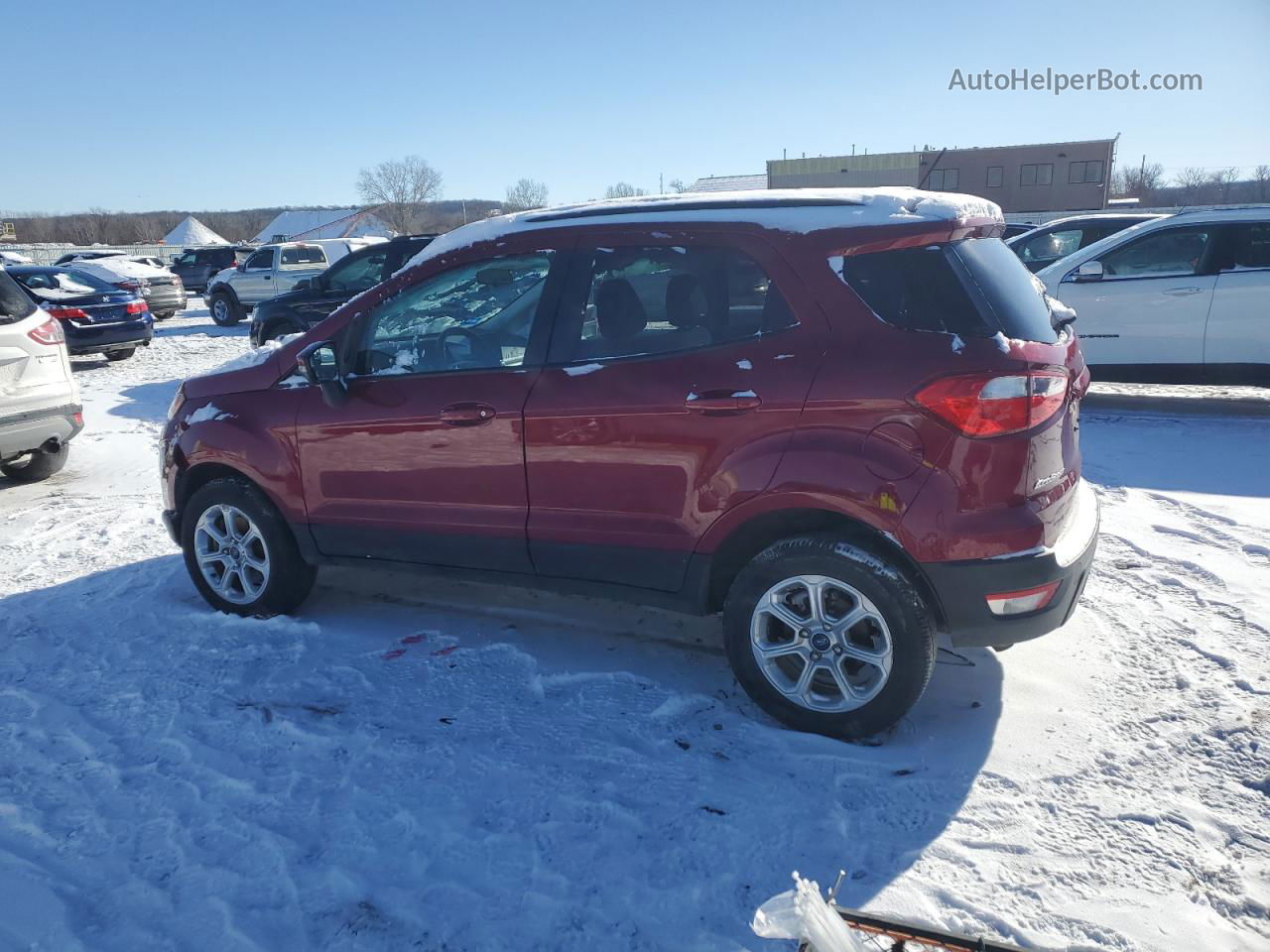 2020 Ford Ecosport Se Red vin: MAJ6S3GL2LC389741