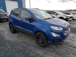 2019 Ford Ecosport Se Blue vin: MAJ6S3GL3KC255075