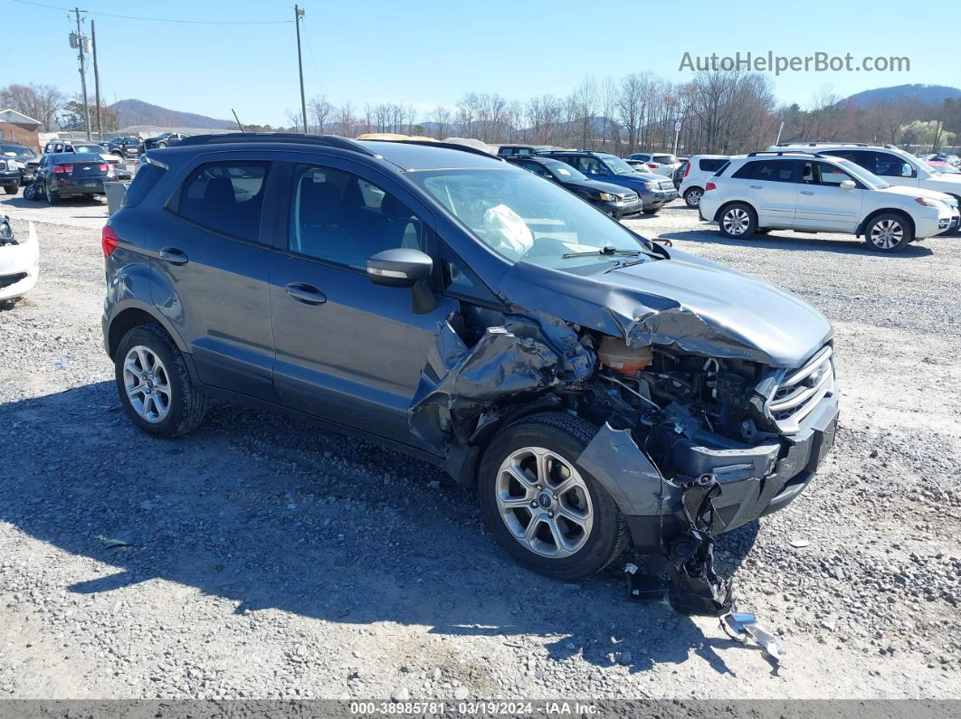 2019 Ford Ecosport Se Black vin: MAJ6S3GL3KC255254