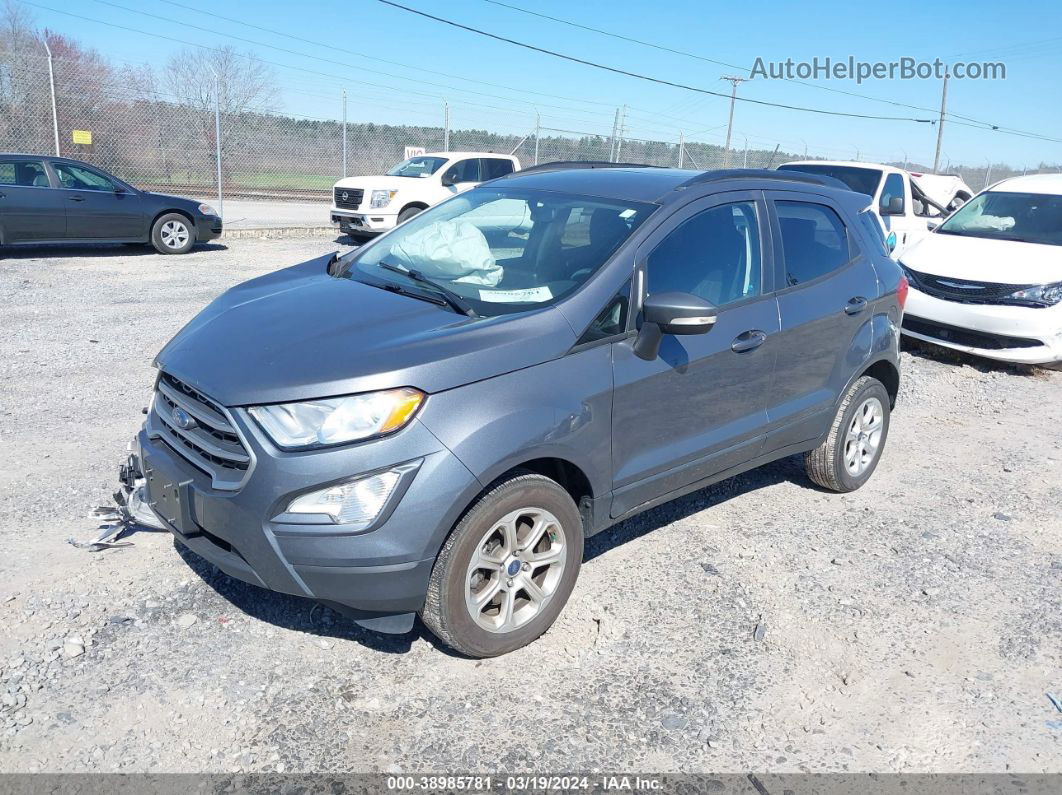 2019 Ford Ecosport Se Black vin: MAJ6S3GL3KC255254