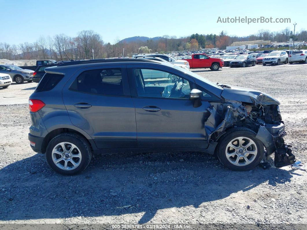 2019 Ford Ecosport Se Black vin: MAJ6S3GL3KC255254