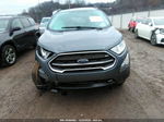 2019 Ford Ecosport Se Gray vin: MAJ6S3GL3KC277545