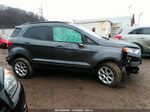 2019 Ford Ecosport Se Gray vin: MAJ6S3GL3KC277545