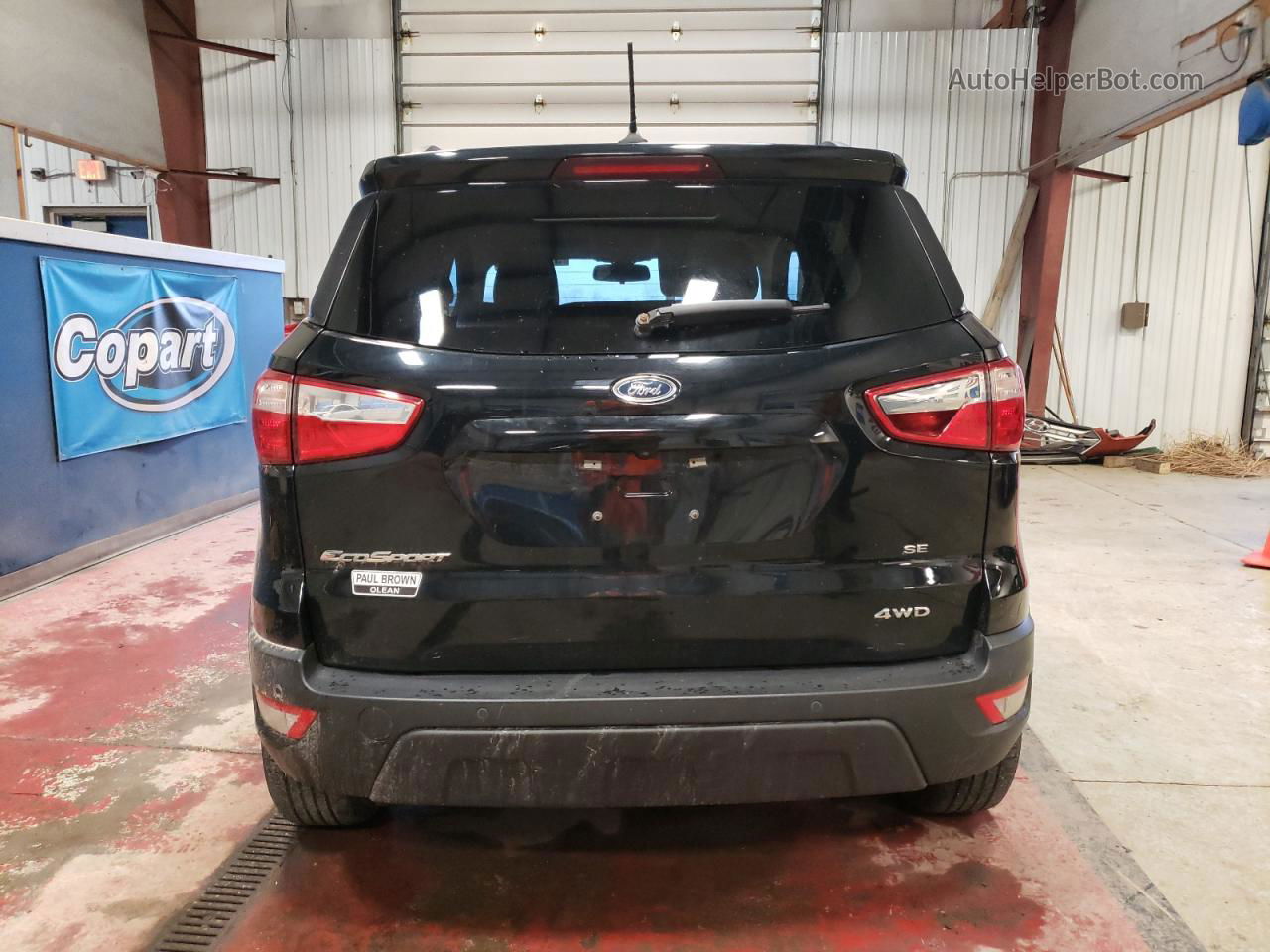 2019 Ford Ecosport Se Black vin: MAJ6S3GL3KC278985