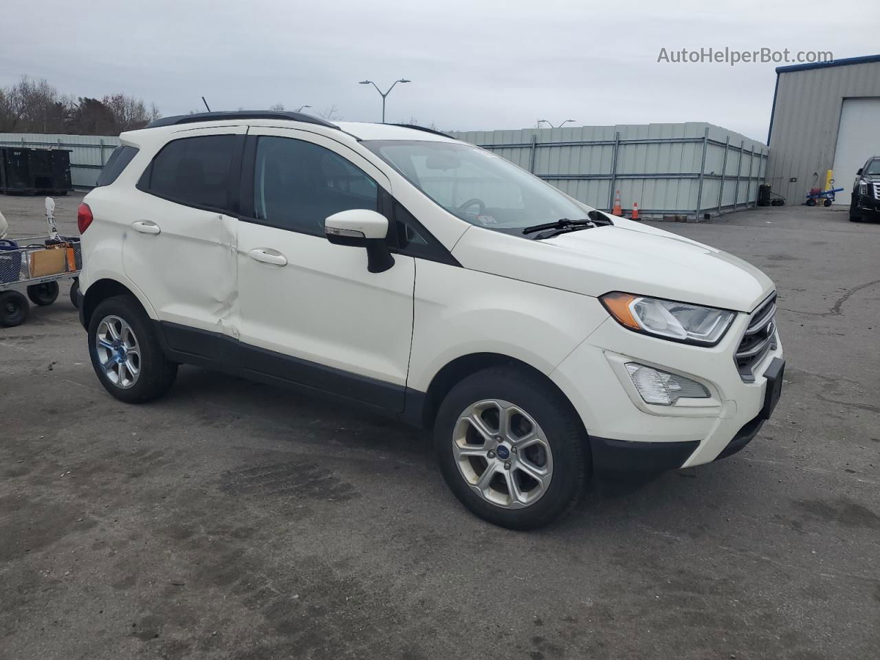 2020 Ford Ecosport Se Белый vin: MAJ6S3GL3LC322971