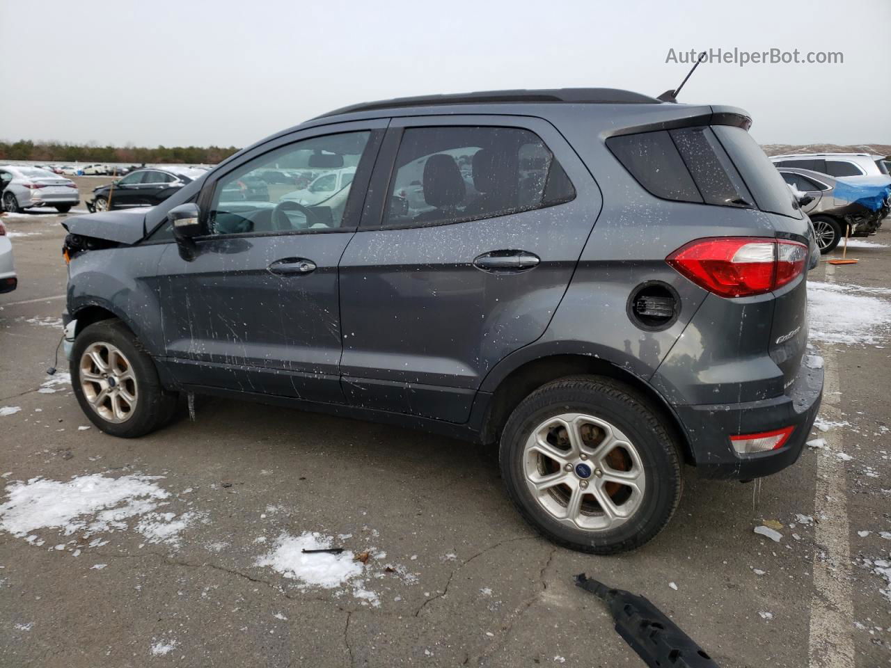 2020 Ford Ecosport Se Серый vin: MAJ6S3GL3LC346509