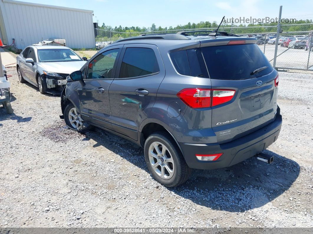 2020 Ford Ecosport Se Серый vin: MAJ6S3GL3LC349913