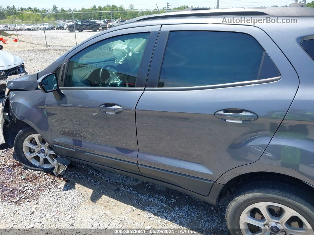 2020 Ford Ecosport Se Серый vin: MAJ6S3GL3LC349913