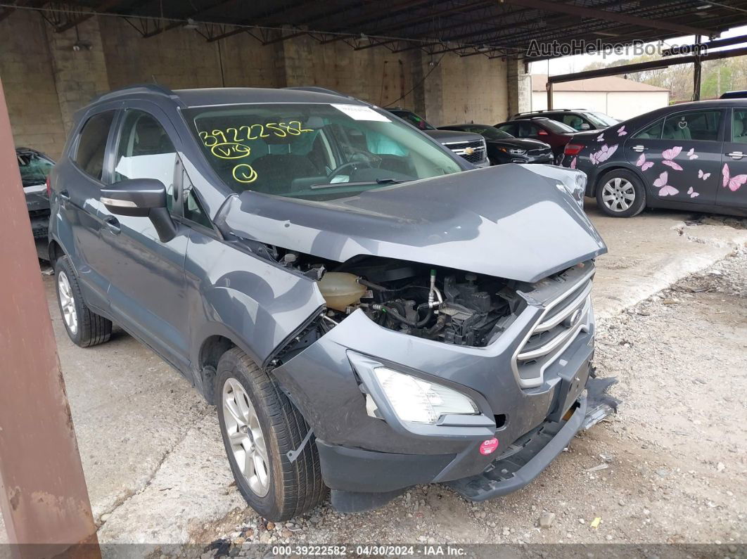 2019 Ford Ecosport Se Серый vin: MAJ6S3GL4KC270765