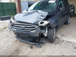 2019 Ford Ecosport Se Gray vin: MAJ6S3GL4KC270765