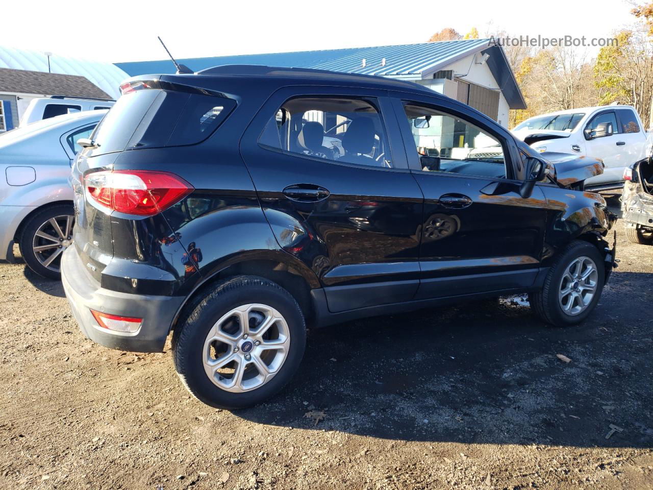 2019 Ford Ecosport Se Black vin: MAJ6S3GL4KC272905