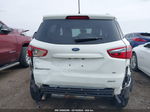 2019 Ford Ecosport Se White vin: MAJ6S3GL4KC283077