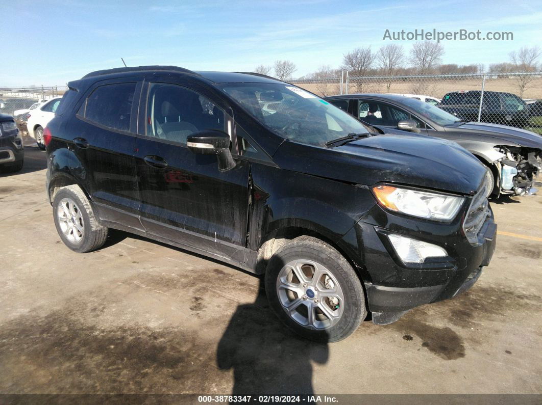 2019 Ford Ecosport Se Черный vin: MAJ6S3GL4KC290501