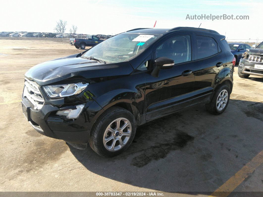 2019 Ford Ecosport Se Черный vin: MAJ6S3GL4KC290501