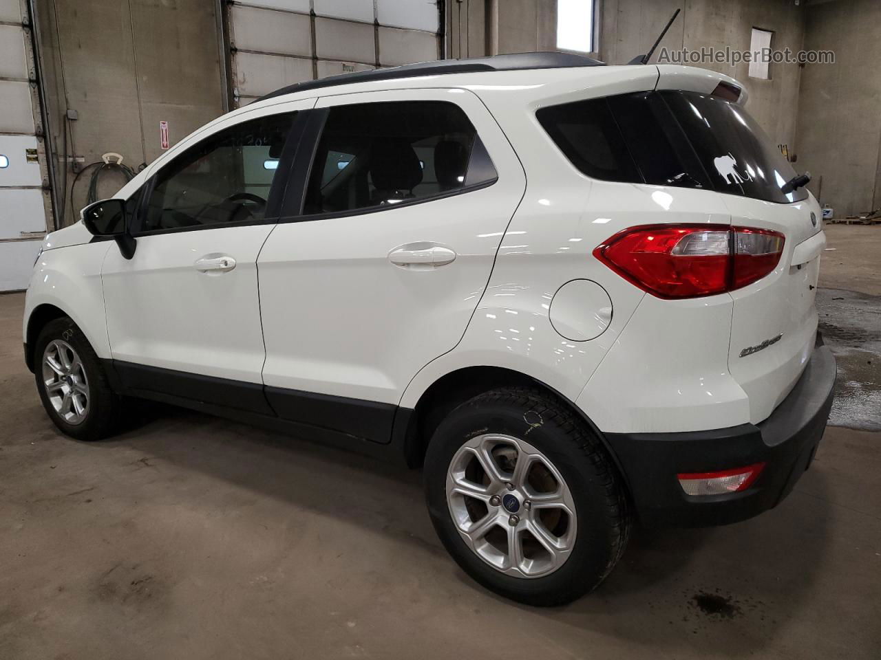 2019 Ford Ecosport Se Белый vin: MAJ6S3GL4KC290739