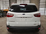 2019 Ford Ecosport Se White vin: MAJ6S3GL4KC290739